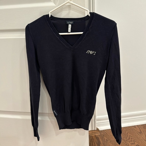 Armani v neck sweater - Picture 1 of 2